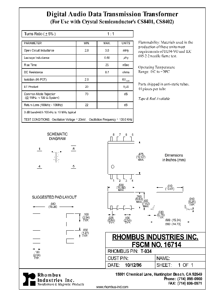 T-934_5170847.PDF Datasheet