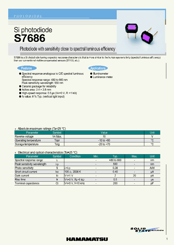 S7686_5264780.PDF Datasheet