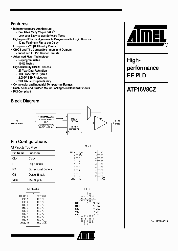 ATF16V8CZ_5528381.PDF Datasheet