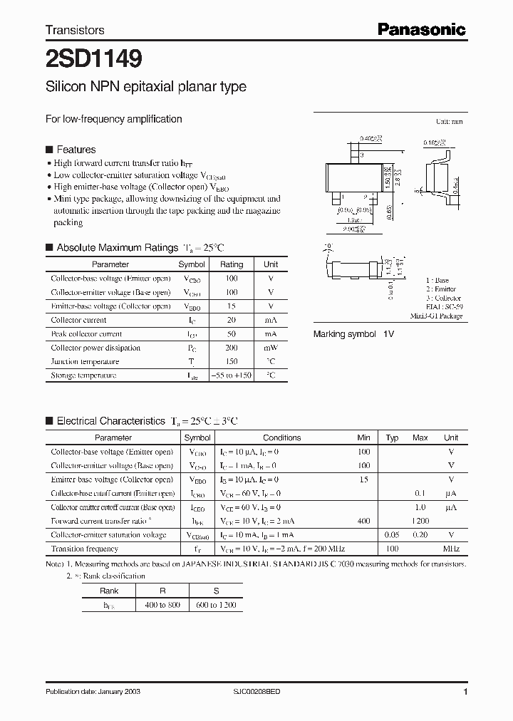 2SD1149_5574905.PDF Datasheet