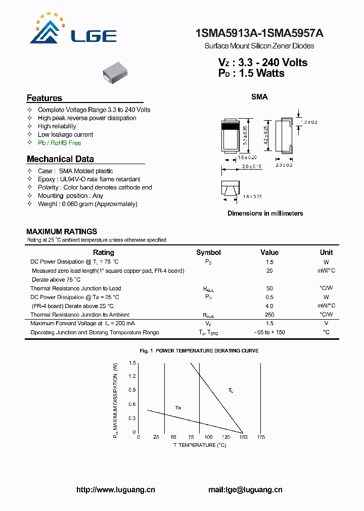 1SMA5913A_5588754.PDF Datasheet