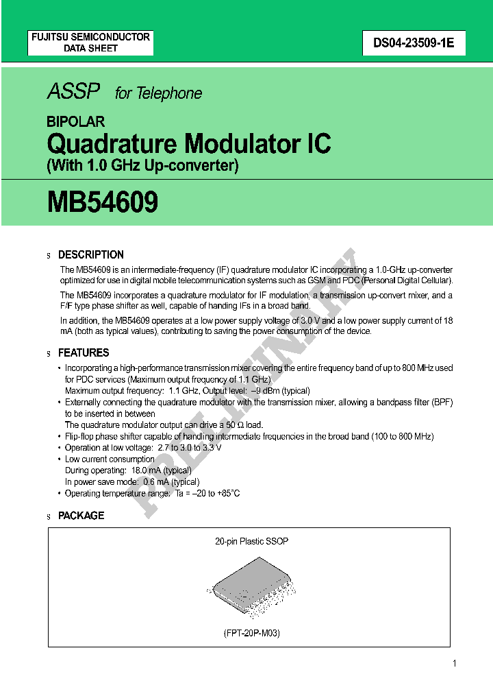 MB54609PFV_5611382.PDF Datasheet