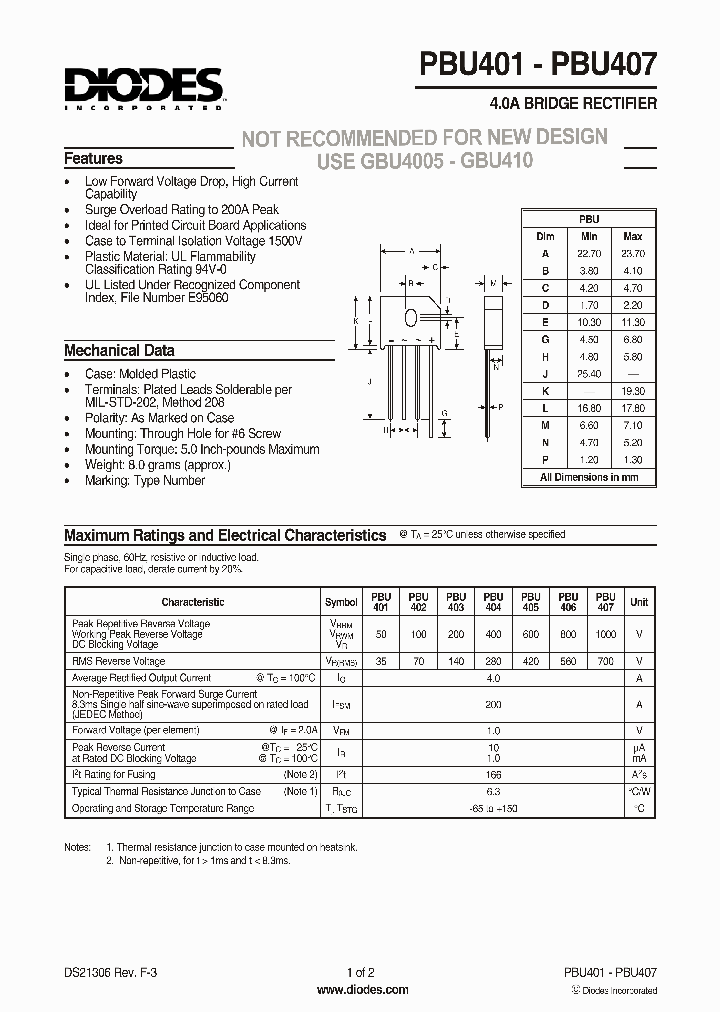 PBU405_5606747.PDF Datasheet