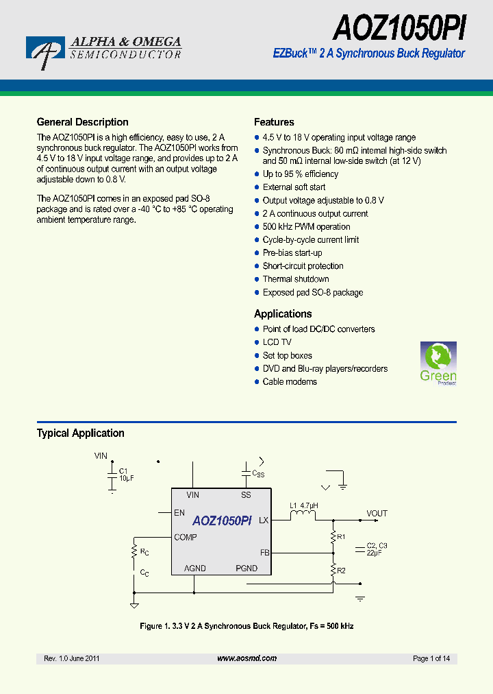 AOZ1050PI_5728491.PDF Datasheet