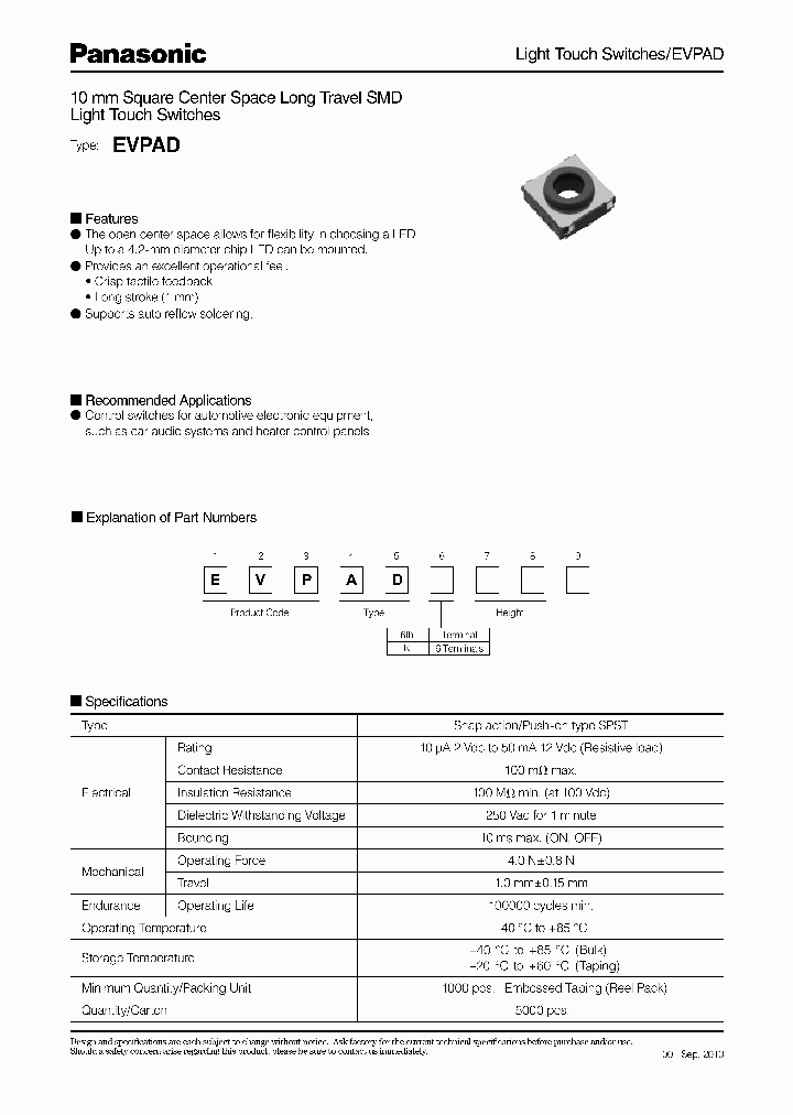 EVPAD_5760517.PDF Datasheet