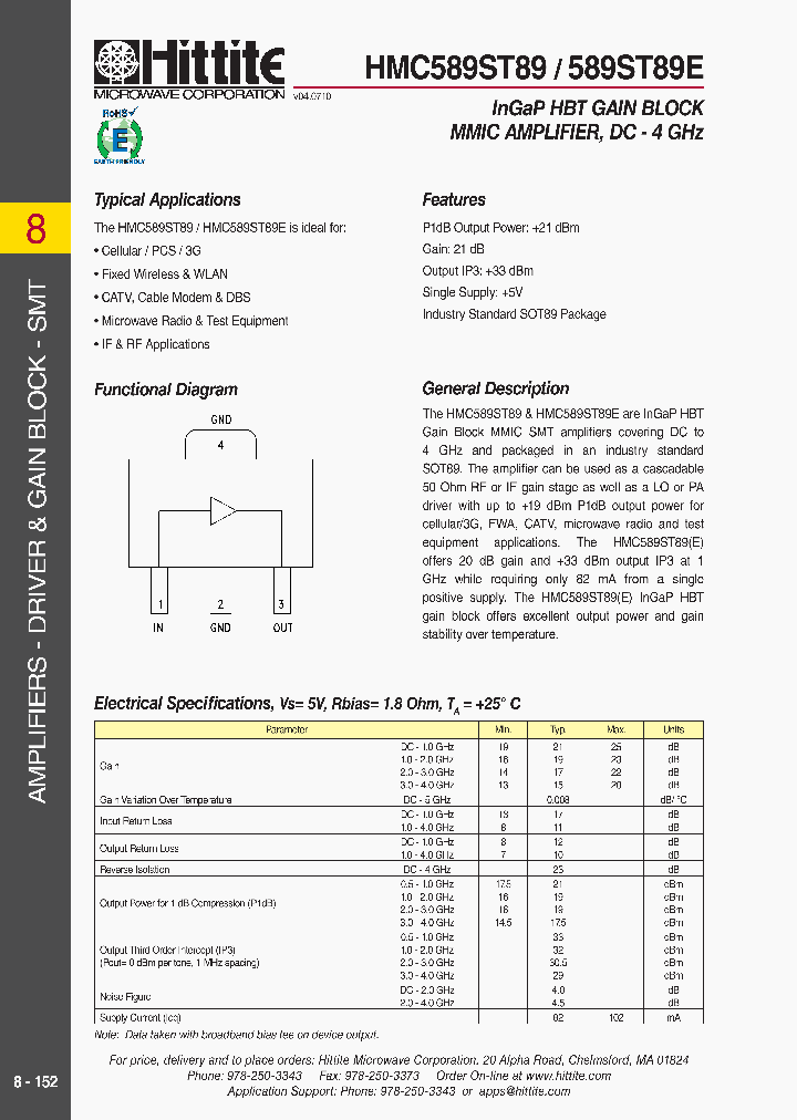 HMC589ST8910_5813040.PDF Datasheet