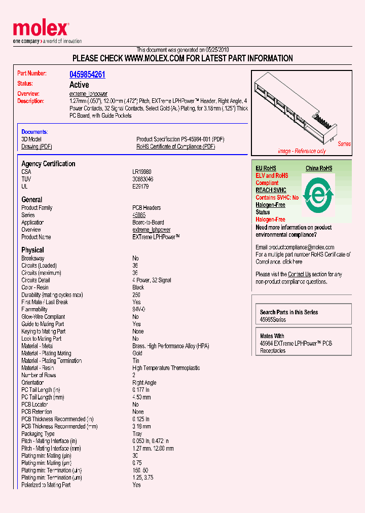 45985-4261_5843060.PDF Datasheet