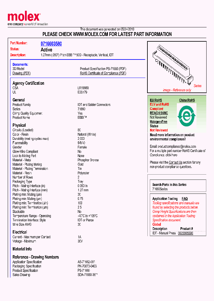 0716603580_5881931.PDF Datasheet