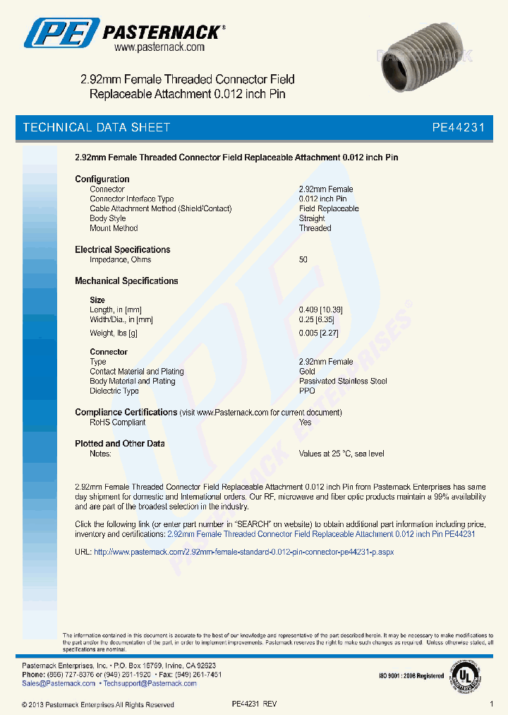 PE44231_5945781.PDF Datasheet