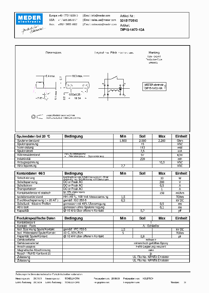 DIP15-1A72-10ADE_5998397.PDF Datasheet