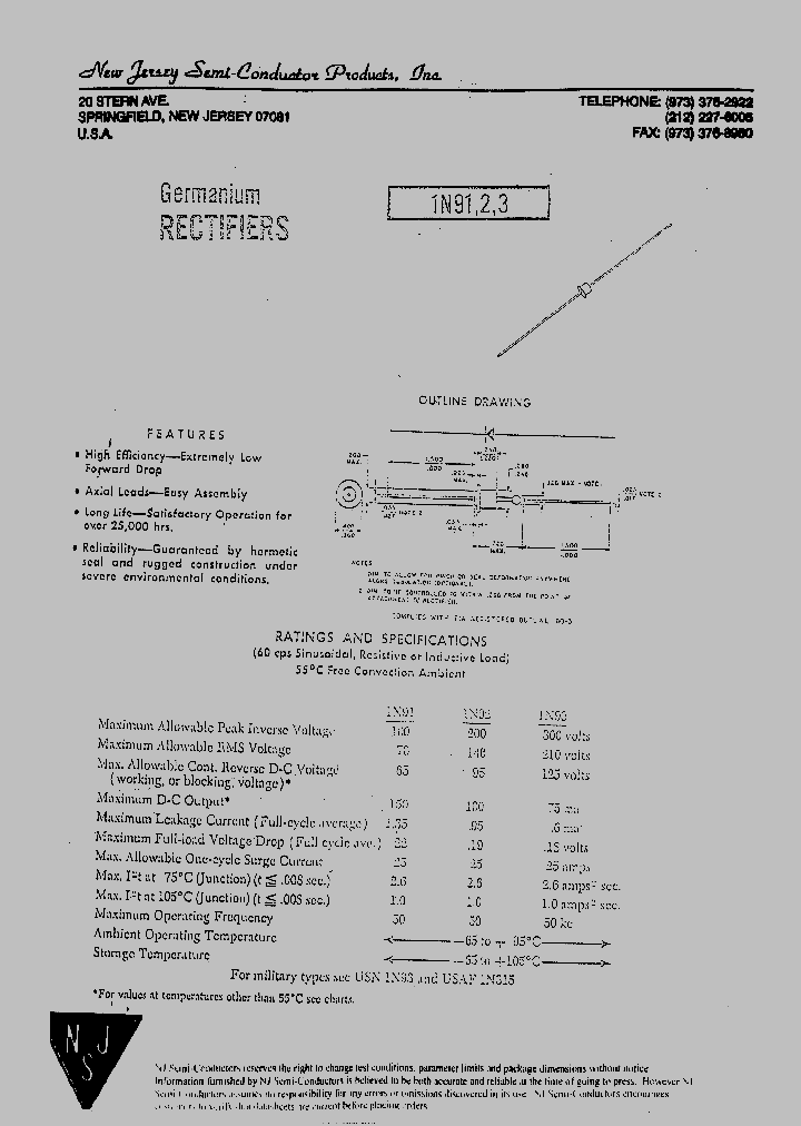 1N91_6000031.PDF Datasheet