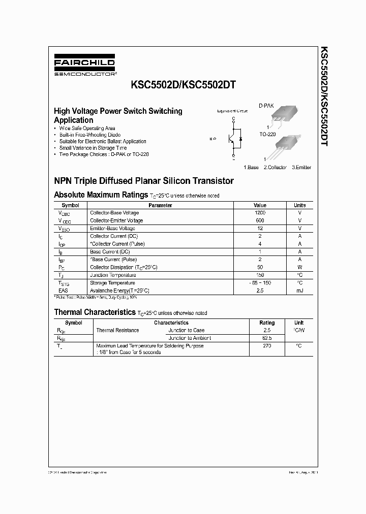 KSC5502DTM_6439013.PDF Datasheet