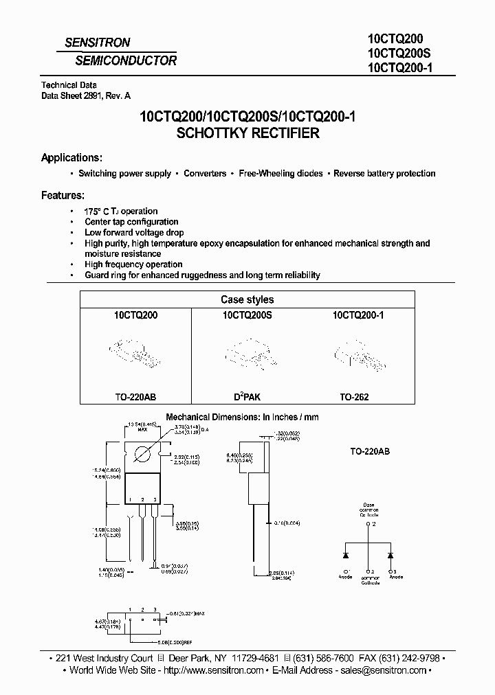 10CTQ200-1-G_6672783.PDF Datasheet