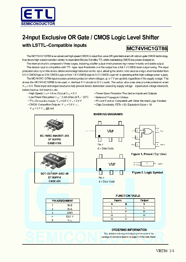 MC74VHC1GT86_6931304.PDF Datasheet