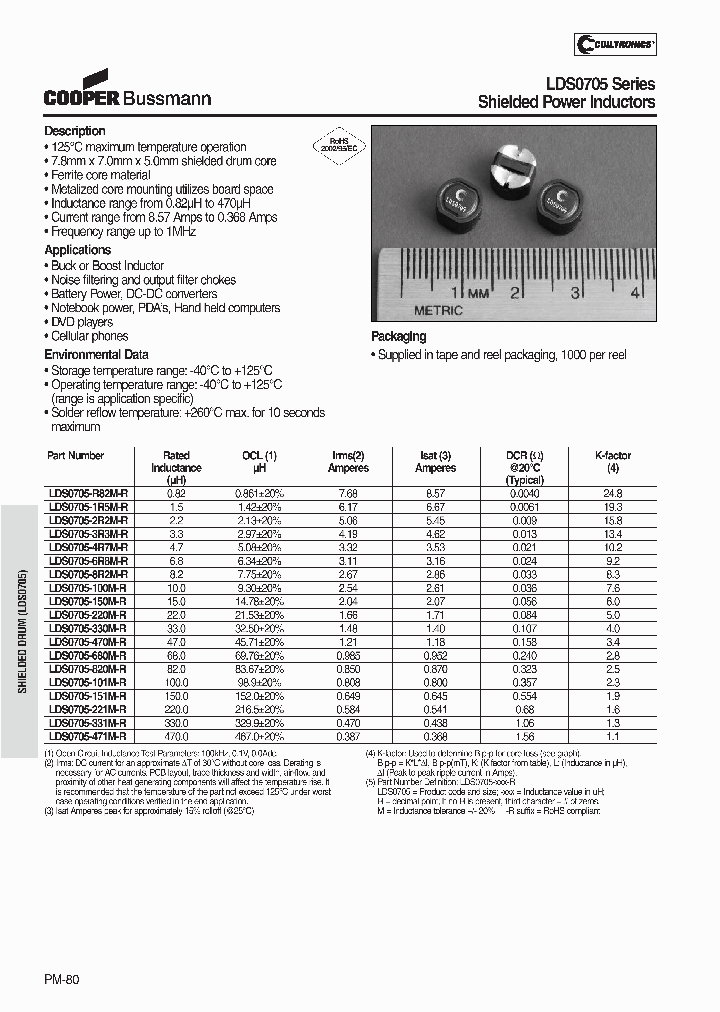 LDS0705-100M-R_6732033.PDF Datasheet