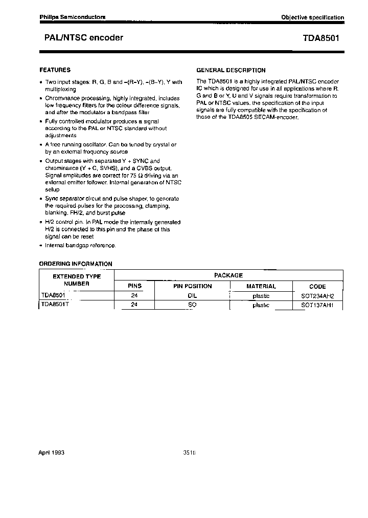 TDA8501TN1118_6734799.PDF Datasheet