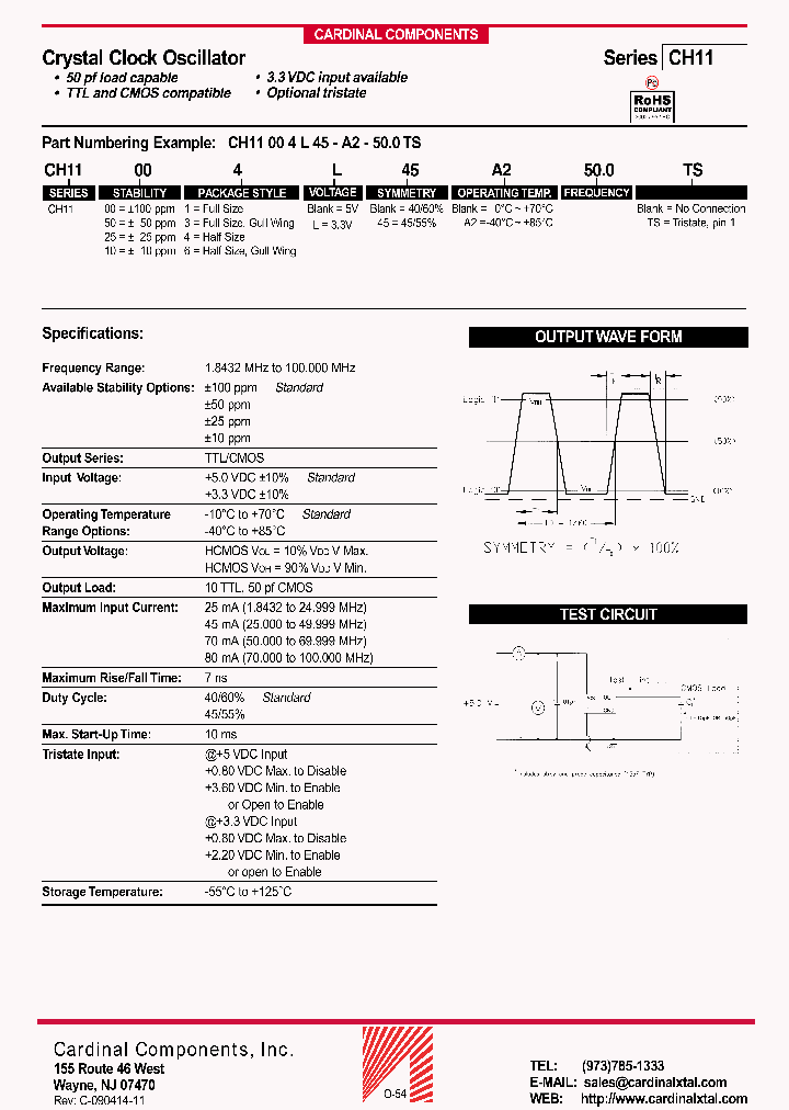 CH11104-A2-1000TS_6769472.PDF Datasheet