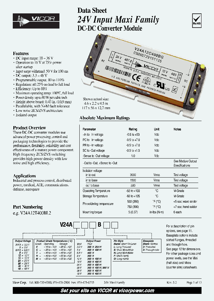 V24A3V3M200BG_6785175.PDF Datasheet