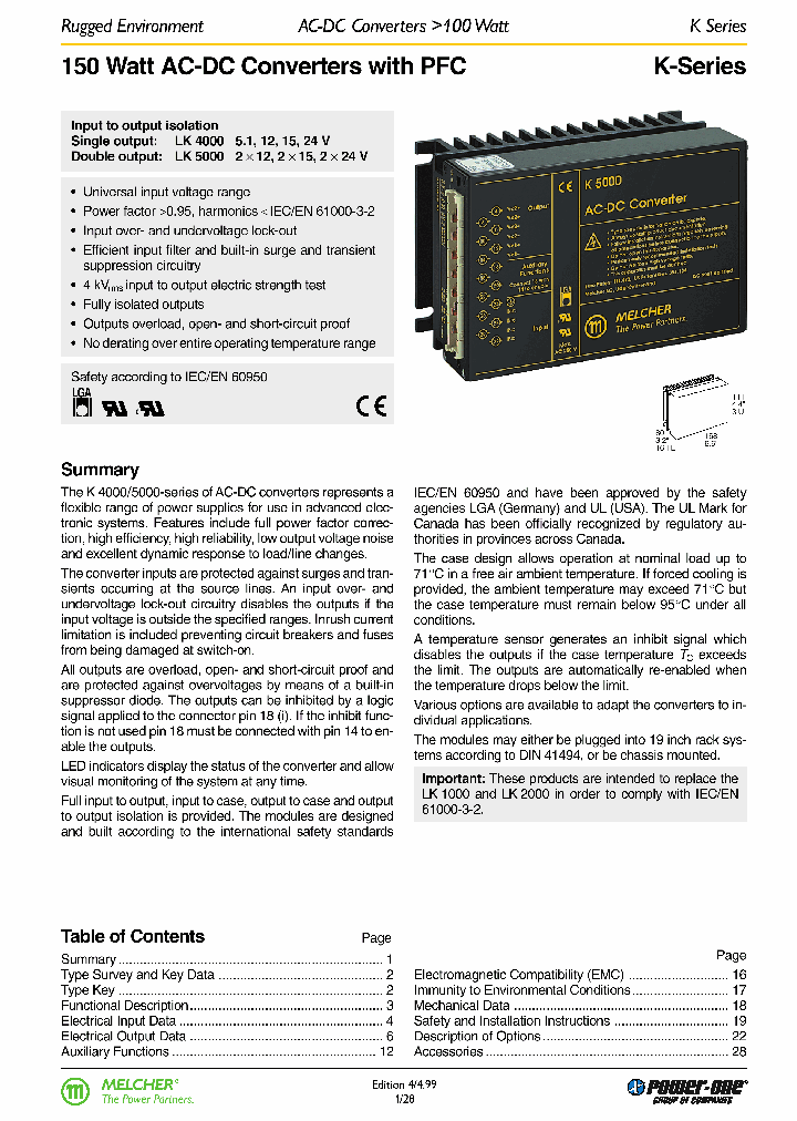 POWER-ONEINC-LK4601-7D0B1_6816313.PDF Datasheet