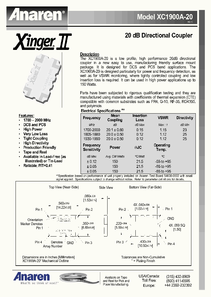 XC1900A-20PR_6953243.PDF Datasheet