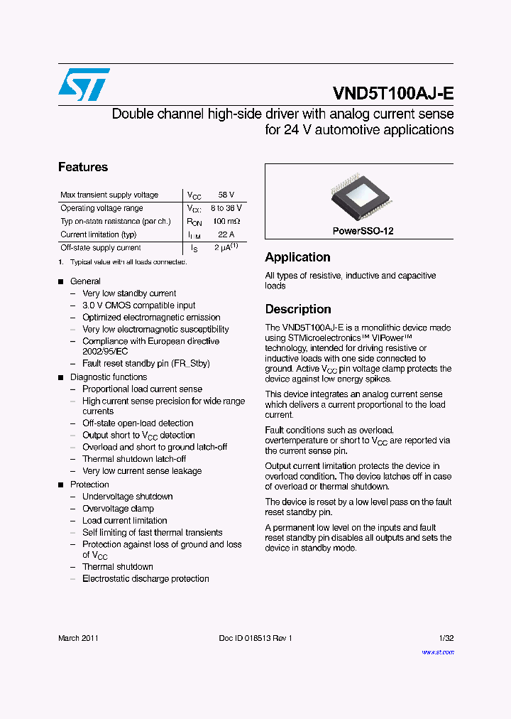 VND5T100AJ-E_6977723.PDF Datasheet