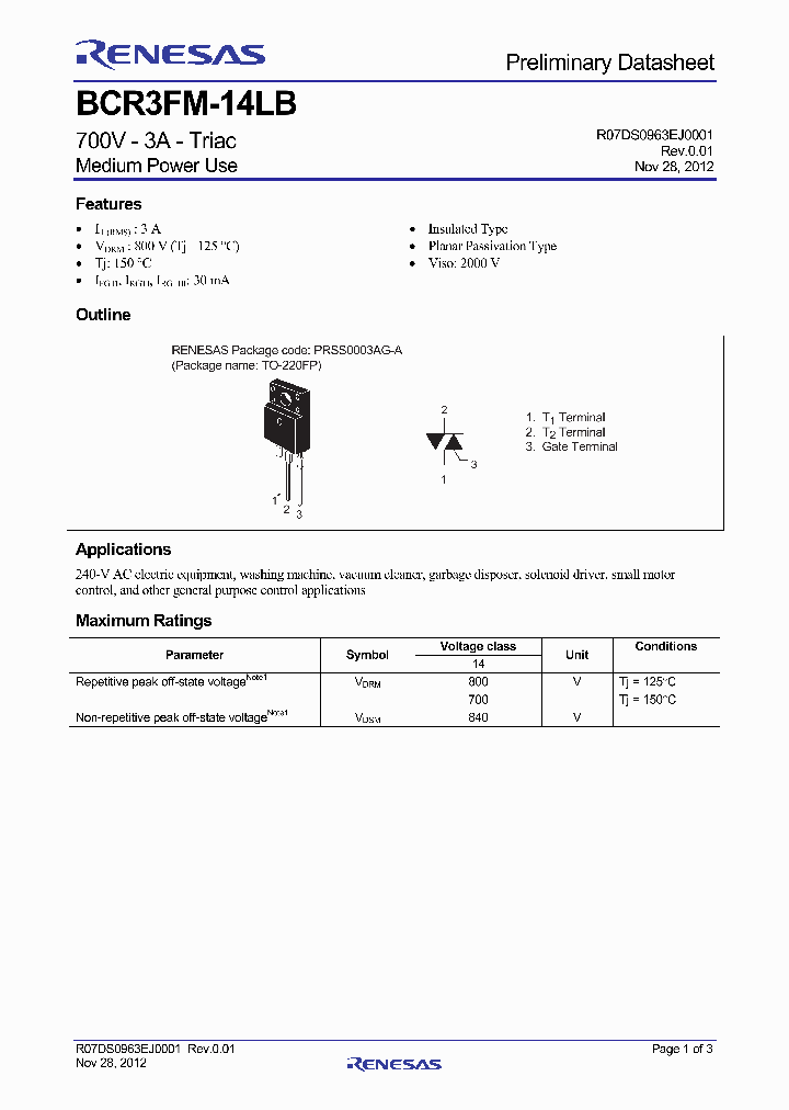 BCR3FM-14LBBB0_7074224.PDF Datasheet