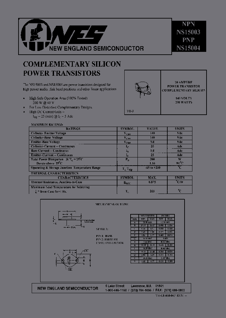 NS15003_7113922.PDF Datasheet