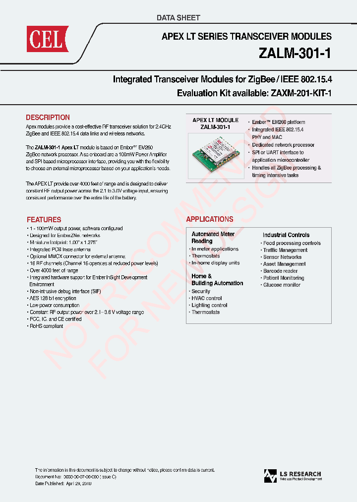 ZALM-301-1C_7154036.PDF Datasheet