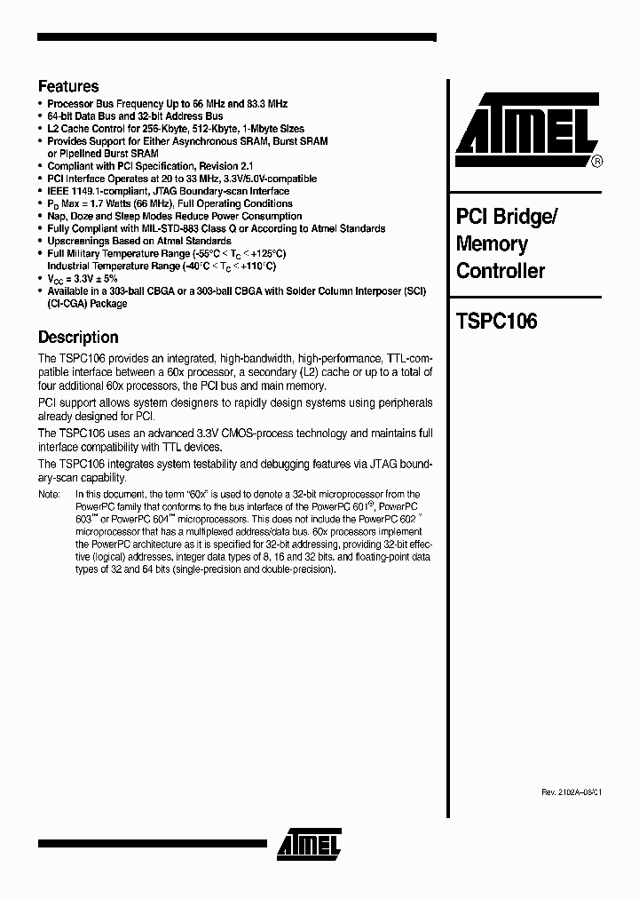 TSPC106AVGSU66CE_7157348.PDF Datasheet