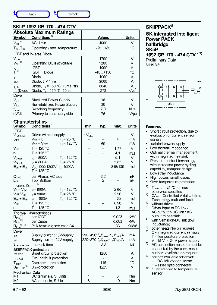 SKIIP1092GAR170-474CTVF_7228649.PDF Datasheet