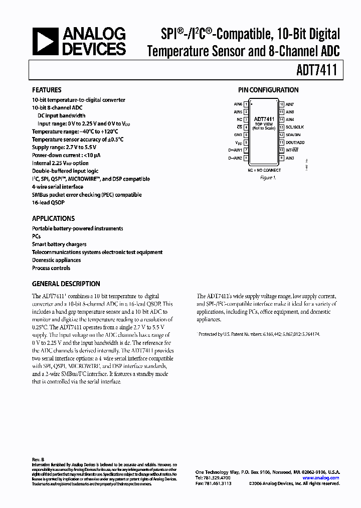 ADT7411ARQ_7256360.PDF Datasheet