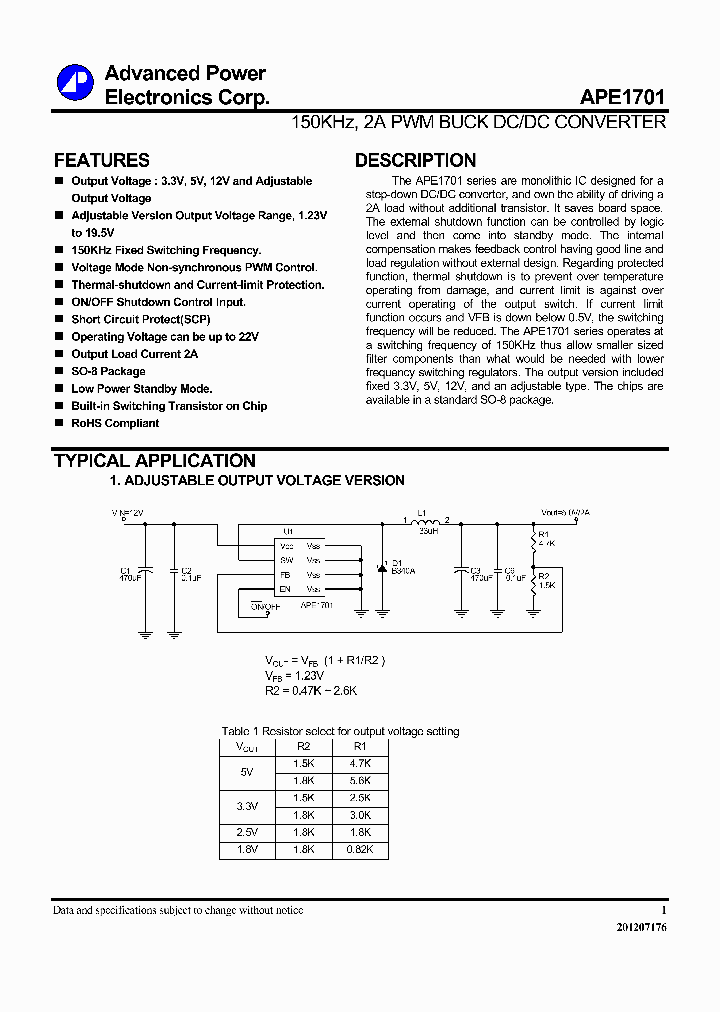 APE1701M-12_7258459.PDF Datasheet