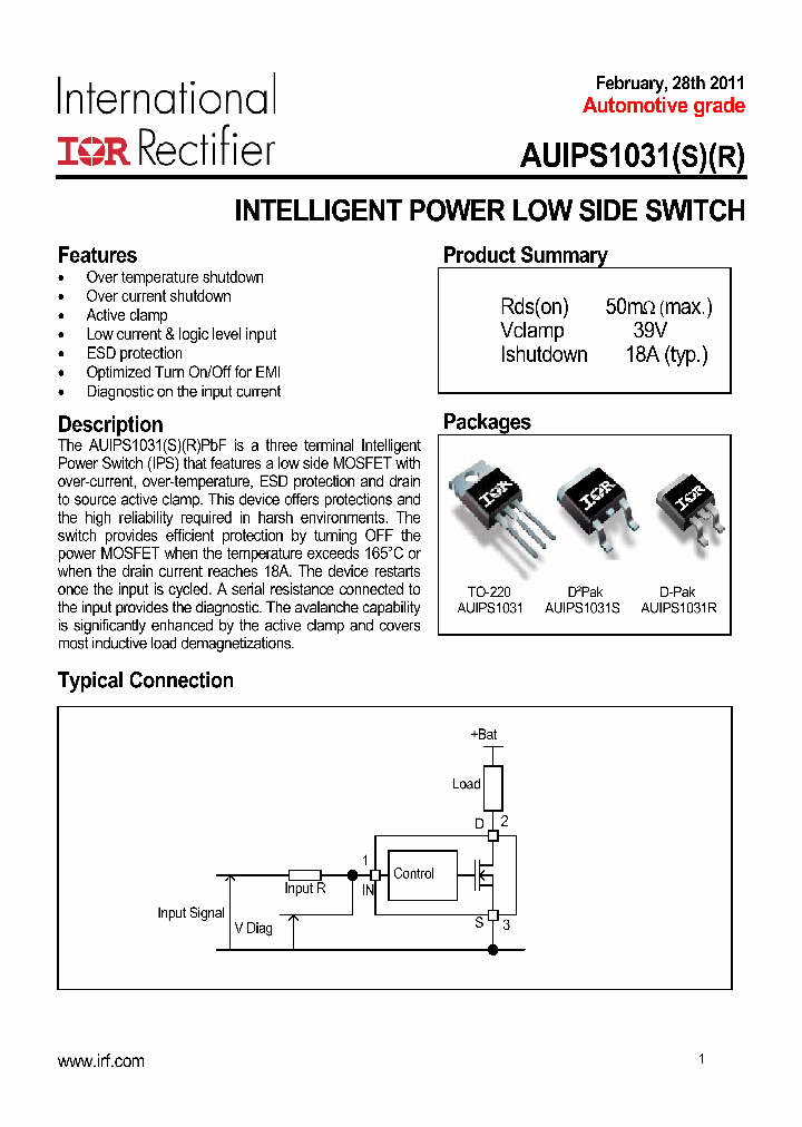 AUIPS1031_7260660.PDF Datasheet