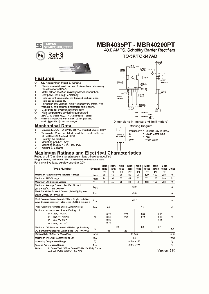 MBR4035PT10_7284529.PDF Datasheet