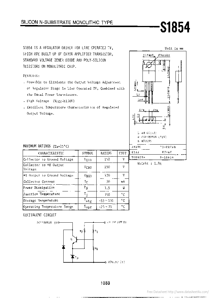 S1854_7316553.PDF Datasheet