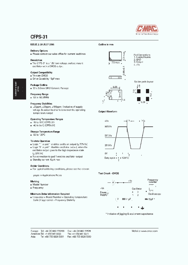 LFFREQ2CFPS-31B_7345508.PDF Datasheet