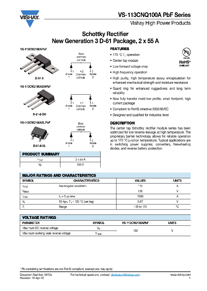 VS-113MT140KPBF_7412217.PDF Datasheet