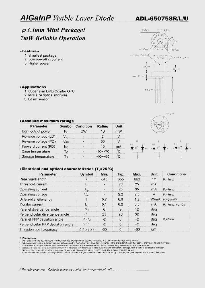 ADL-65075SL_7453392.PDF Datasheet