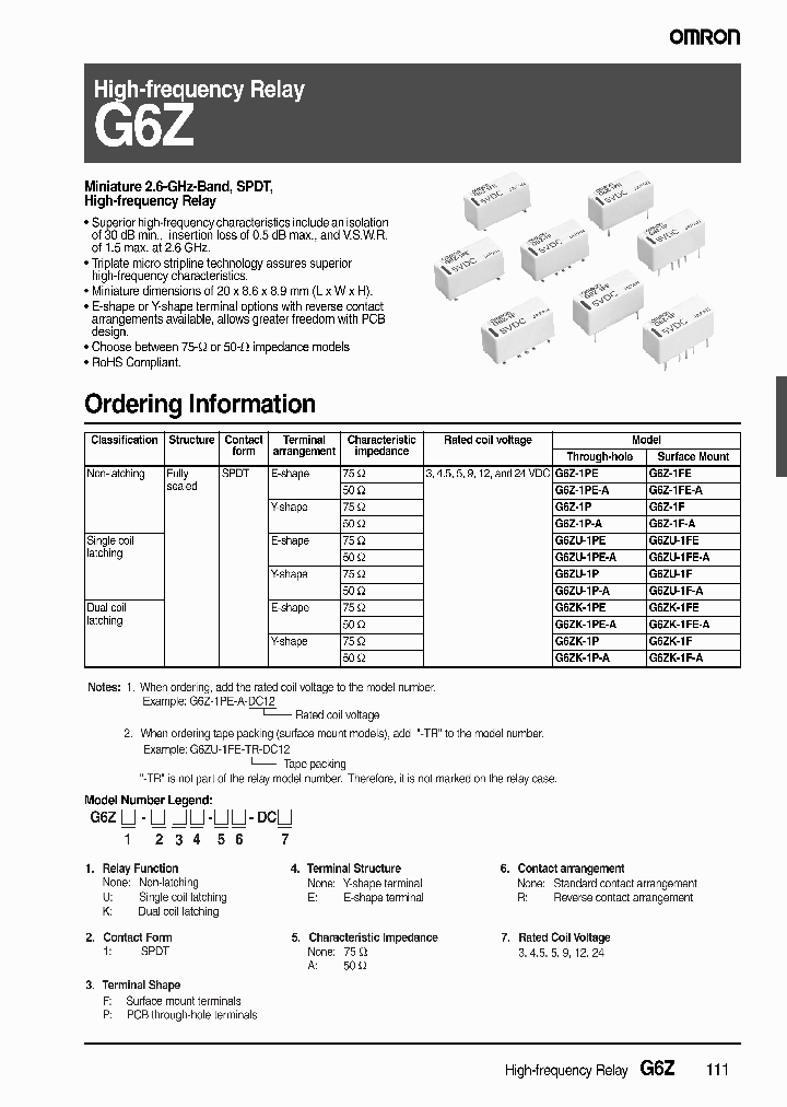 G6Z1FEDC12_7507278.PDF Datasheet