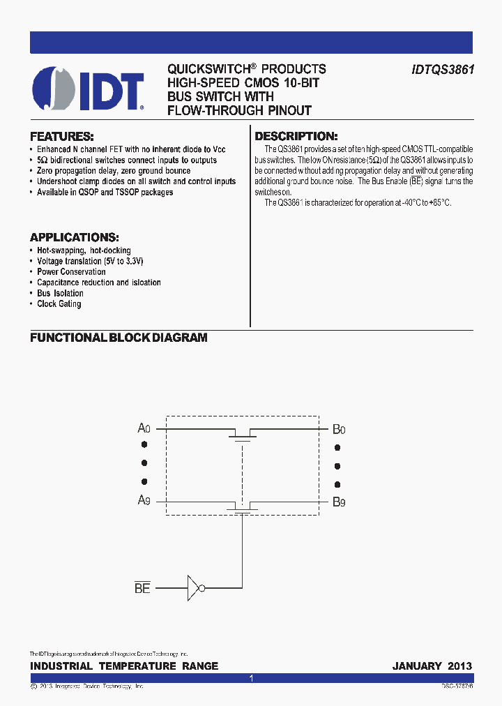 IDTQS3861QG8_7510024.PDF Datasheet