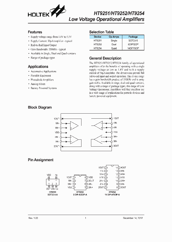 HT9252_7543329.PDF Datasheet