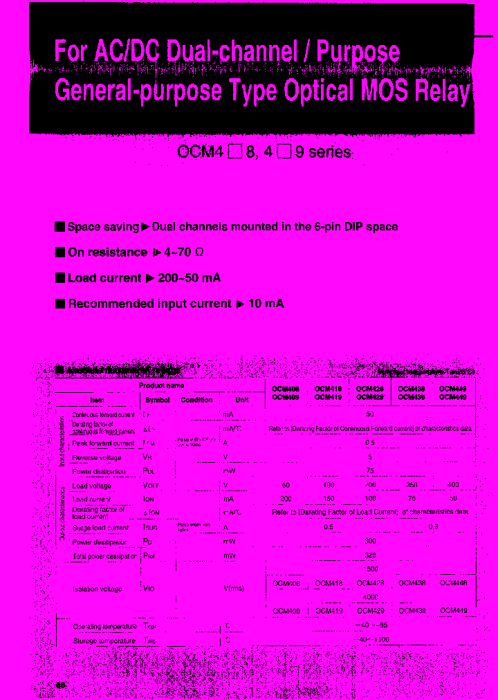OCM429CLF-R2_7568512.PDF Datasheet