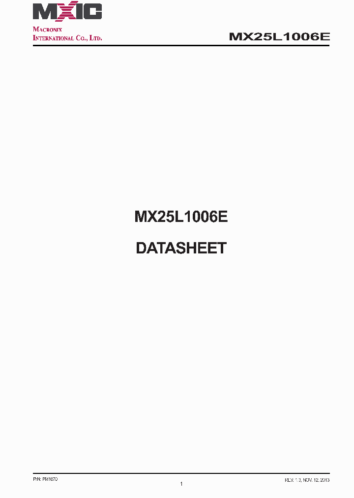 MX25L1006EMI10G_7598496.PDF Datasheet