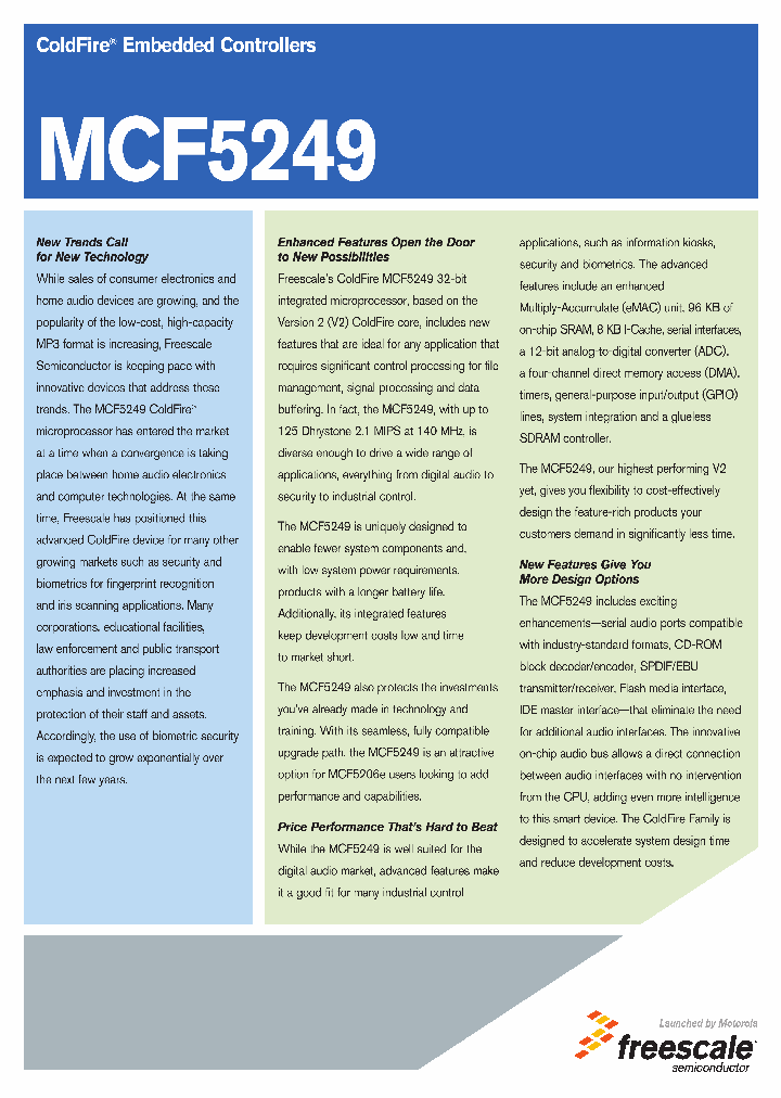 MCF5249LAG120_7622895.PDF Datasheet