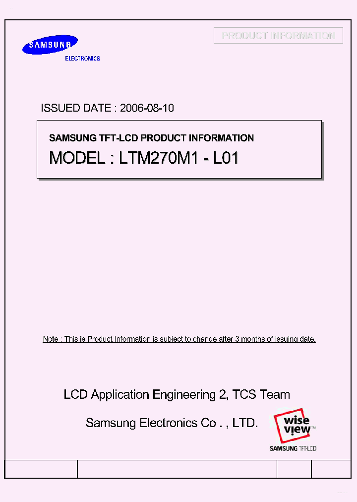 LTM270M1-L01_7686654.PDF Datasheet
