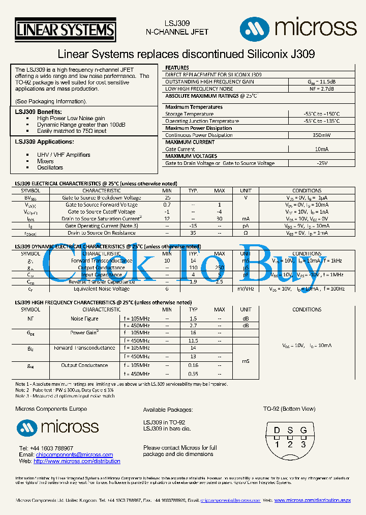 LSJ309TO-92_7779126.PDF Datasheet