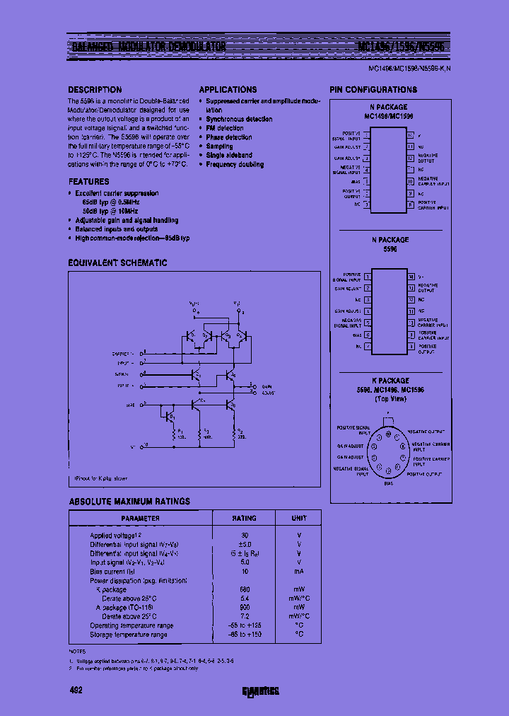 MC1496K_7773202.PDF Datasheet