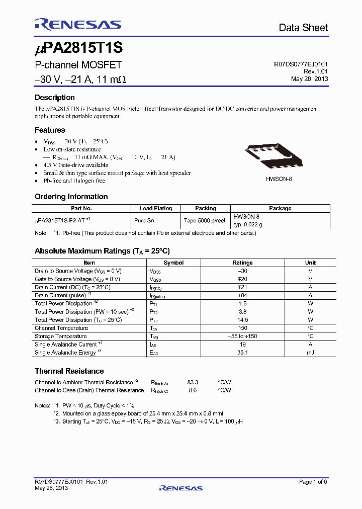 UPA2815T1S_7780033.PDF Datasheet