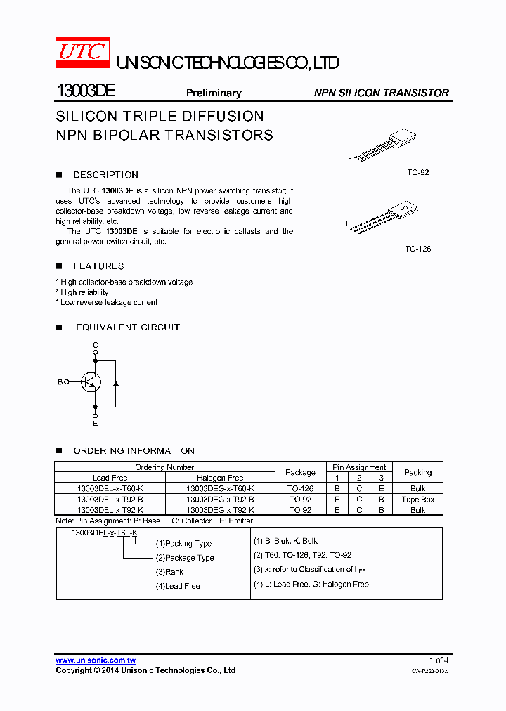 13003DEL-A-T92-B_7841536.PDF Datasheet