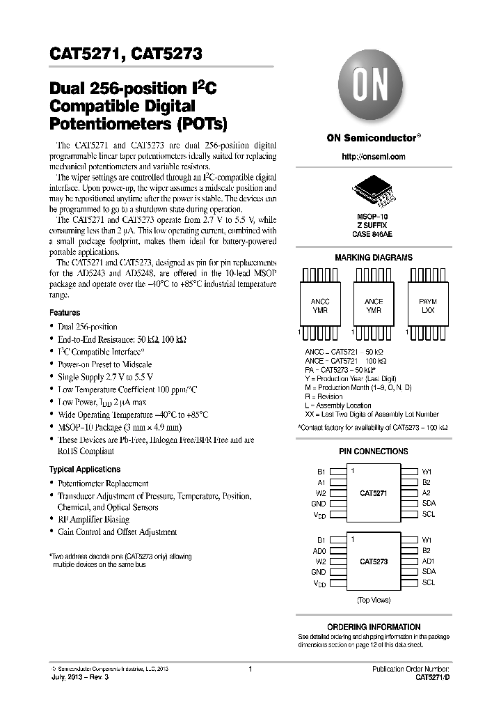 CAT5271_7850746.PDF Datasheet